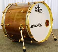 Molde para Furo no Bumbo Bass Drum Os Dourado com 6 HBR6 Proteja e Decore o Furo do Bumbo