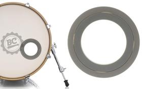 Molde para Furo no Bumbo D-Tuner BD-Ring Branco com 5 proteja e decore o furo do bumbo Molde para Furo no Bumbo D-Tuner BD-Ring Branco com 5 proteja e decore o furo do bumbo