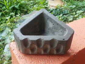 Molde para vaso de concreto modelo Triangle