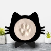 Molde Patinha Gato Massinha Molde Lembrança Eterna do Pet Recordação Estimação Presente Animal