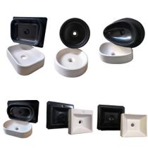 Molde Pra Cuba Cimento Forma ABS Kit com 6 Unidades