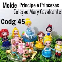 Molde Principes e Princesas Cod 45 - coleção Mary Cavalcante