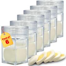 Molde Quadrado para Ovos Cozidos Eggssentials - Kit com 6 Unidades Molde Quadrado para Ovos Cozidos Eggssentials - Kit com 6 Unidades