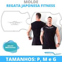 Molde regata japonesa fitness, modelagem&diversos, correios