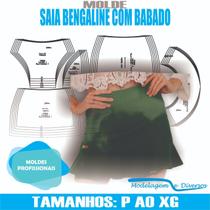 Molde saia bengaline, modelagem&diversos, p-xg, correios