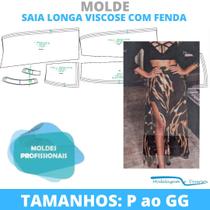 Molde saia longa viscose, modelagem&diversos, correios