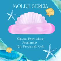 Molde Sereia Concha Russo Anatômico para Lash Lifting Permanente de Cílios Não Precisa de Cola