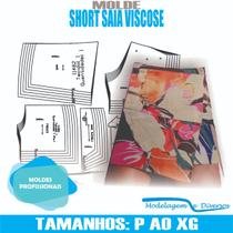 Molde short saia, modelagem&diversos, p-xg, correios