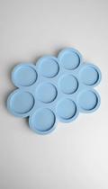 Molde Silicone 10 Cavidades Redondas 5cm Molde Silicone 10 Cavidades Redondas 5cm