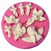 Molde Silicone Anjos, Religião A246 - MOLDS PLANET