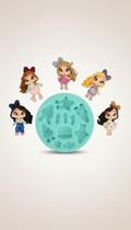 Molde Silicone Aplique Boneca Artesanato