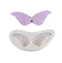 Molde Silicone Asas Anjo Cupido Chocolate Fondant Biscuit