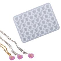 Molde Silicone Brincos Joias Resina Pingente Coraçao Letras Molde Silicone Brincos Joias Resina Pingente Coraçao Letras