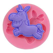 Molde Silicone Cavalo Cavalinho Animais Fondant Biscuit Bolo Molde Silicone Cavalo Cavalinho Animais Fondant Biscuit Bolo