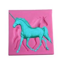 Molde Silicone Cavalo Unicórnio Decoração Bolo Confeitaria Molde Silicone Cavalo Unicórnio Decoração Bolo Confeitaria