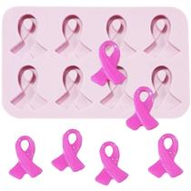 Molde Silicone Confeitaria Artesanal Bala Aplique Laço Conscientização 2,5cm