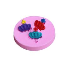 Molde Silicone Coroa Rainha Princesa Principe Castelo Rei