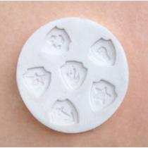 Molde Silicone Escudo Patrulha Canina Molde Silicone Escudo Patrulha Canina