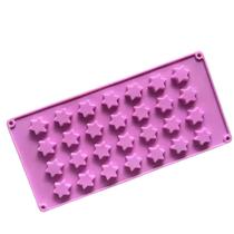 Molde Silicone Estrelas Chocolate Bala Goma Fondant Biscuit Molde Silicone Estrelas Chocolate Bala Goma Fondant Biscuit