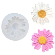 Molde Silicone Flor Margarida Sabonete Resina Biscuit Vela Molde Silicone Flor Margarida Sabonete Resina Biscuit Vela