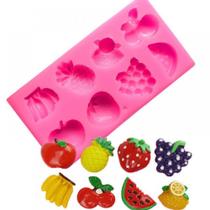 Molde Silicone Frutas