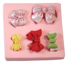 Molde Silicone Laço Lacinhos Forma Biscuit Confeitaria Decoração Enfeite Doces Artesanatos