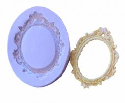 Molde Silicone Moldura p/ Bolo, Biscuit e DIY