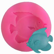 Molde Silicone Peixe Peixinho Dori Fondant Biscuit Resina Molde Silicone Peixe Peixinho Dori Fondant Biscuit Resina