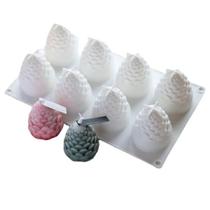 Molde Silicone Pinha Artesanato Bolo Chocolate Sabonete Vela Molde Silicone Pinha Artesanato Bolo Chocolate Sabonete Vela