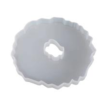 Molde Silicone Porta-Copo Onda Irregular Resina