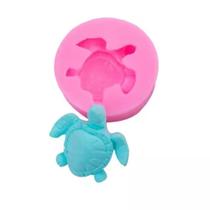 Molde Silicone Tartaruga 3d Fondant Chocolate Biscuit Resina Molde Silicone Tartaruga 3d Fondant Chocolate Biscuit Resina