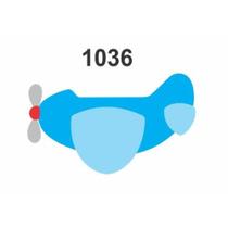 Molde Stencil Avião em PVC 15x20cm - Fast Patch Molde Stencil Avião em PVC 15x20cm - Fast Patch