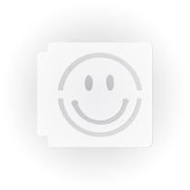 Molde Stencil Carinha Sorridente 53 cm Branco em Plástico Mylar Molde Stencil Carinha Sorridente 53 cm Branco em Plástico Mylar