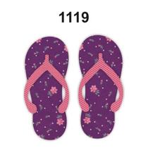 Molde Stencil Chinelo em PVC 15x20cm - Fast Patch Molde Stencil Chinelo em PVC 15x20cm - Fast Patch