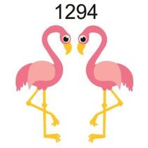 Molde Stencil Flamingo em PVC 15x20cm - Fast Patch Molde Stencil Flamingo em PVC 15x20cm - Fast Patch