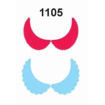 Molde Stencil Gola em PVC 15x20cm - Fast Patch