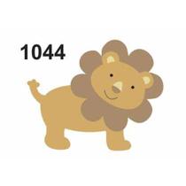 Molde Stencil Leão em PVC 15x20cm - Fast Patch Molde Stencil Leão em PVC 15x20cm - Fast Patch