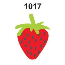 Molde Stencil Morango em PVC 15x20cm - Fast Patch