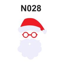 Molde Stencil Papai Noel em PVC 15x20cm - Fast Patch Molde Stencil Papai Noel em PVC 15x20cm - Fast Patch