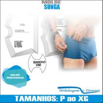 Molde Sunga, Modelagem&Diversos, Tamanhos P Ao Xg