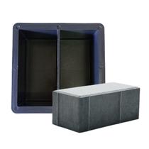 Molde Tijolo Paver Pavimentação Calçada Concreto Bloquete Alto Forma Dupla 20x10x10 Bloco Grande Tráfego Pesado Molde Tijolo Paver Pavimentação Calçada Concreto Bloquete Alto Forma Dupla 20x10x10 Bloco Grande Tráfego Pesado