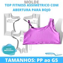 Molde top fitness assimetrico, modelagem&diversos, correios Molde top fitness assimetrico, modelagem&diversos, correios