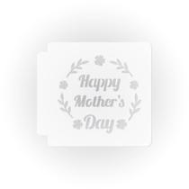 Molde vazado genérico Feliz Dia das Mães 53 cm plástico