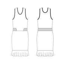 Molde vestido com transparência tamanho PP ao EXG by Maísa Rasche Molde vestido com transparência tamanho PP ao EXG by Maísa Rasche