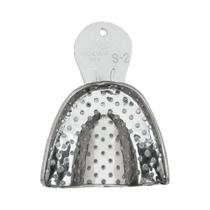 Moldeira Adulto Dentada Perfurada Inox - Tecnodent Moldeira Adulto Dentada Perfurada Inox - Tecnodent