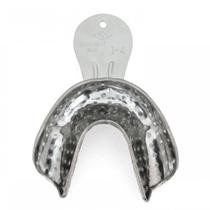 MOLDEIRA PERFURADA ALUMINIO Nº04 INFERIOR - TECNODENT MOLDEIRA PERFURADA ALUMINIO Nº04 INFERIOR - TECNODENT