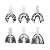 Moldeiras com 6 Peças Infantil Lisa Inox - Tecnodent Moldeiras com 6 Peças Infantil Lisa Inox - Tecnodent