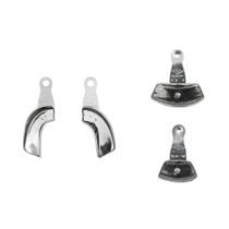 Moldeiras Parcias Lisa Inox Com 4 Peças- Tecnodent Moldeiras Parcias Lisa Inox Com 4 Peças- Tecnodent