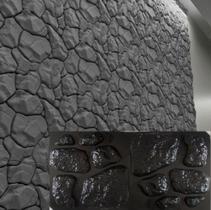 Moldes Abs 1,5mm Formas 12 Pedras Moledo