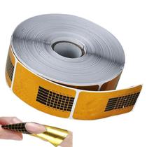 Moldes Adesivos Para Unhas Rolo Com 500 Unid MOLDES Moldes Adesivos Para Unhas Rolo Com 500 Unid MOLDES